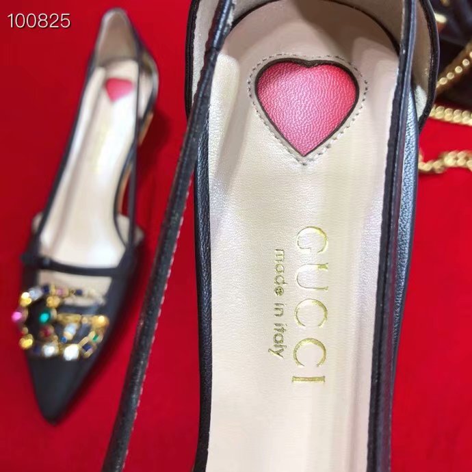 Gucci GG mid-heel pump GG1494BL-5