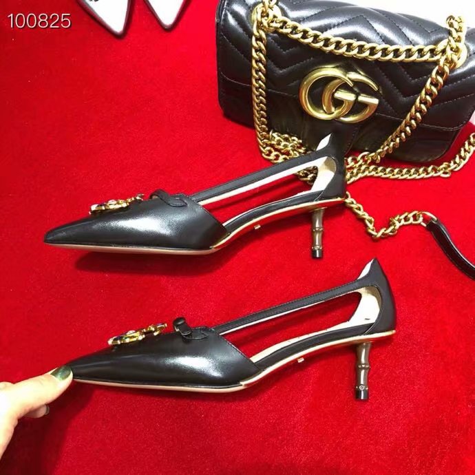 Gucci GG mid-heel pump GG1494BL-5