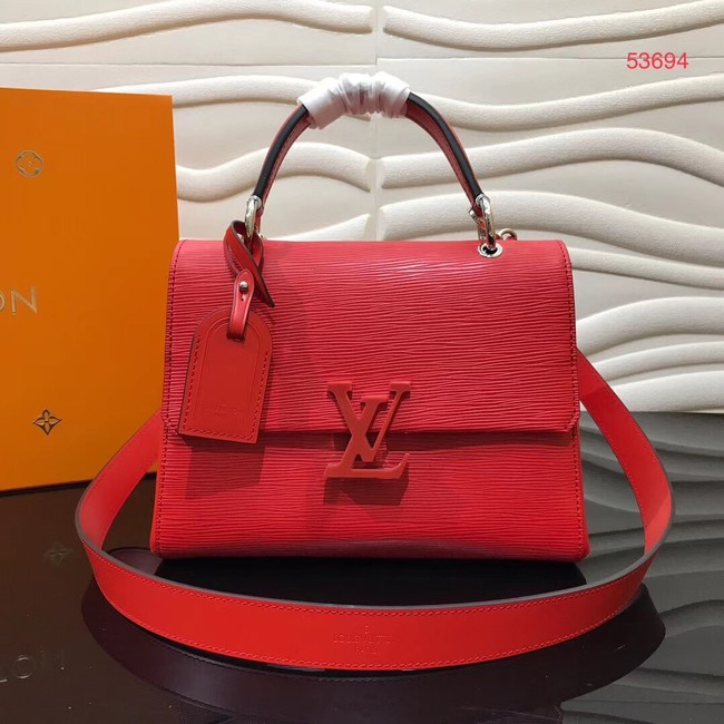 Louis vuitton original GRENELLE Small tote bag M53834 red