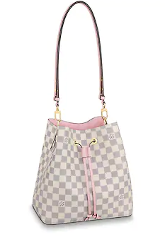 Louis Vuitton Damier Azur NEONOE N40153 Eau de Rose