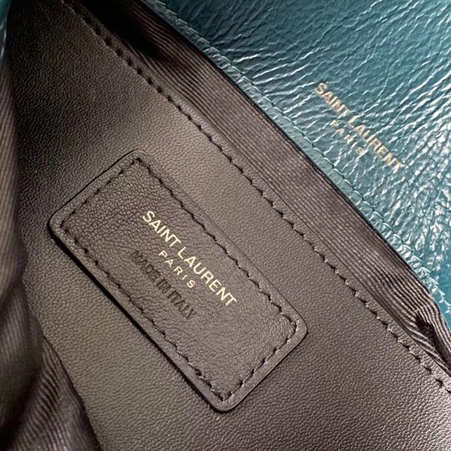 SAINT LAURENT Medium Niki leather shoulder bag 61060 sky blue