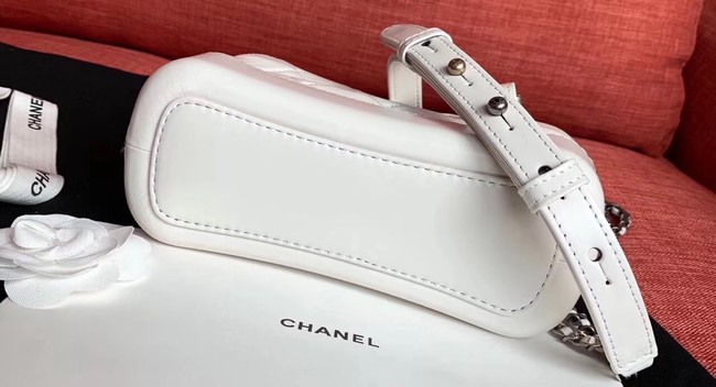 Chanel gabrielle small hobo bag A91810 white