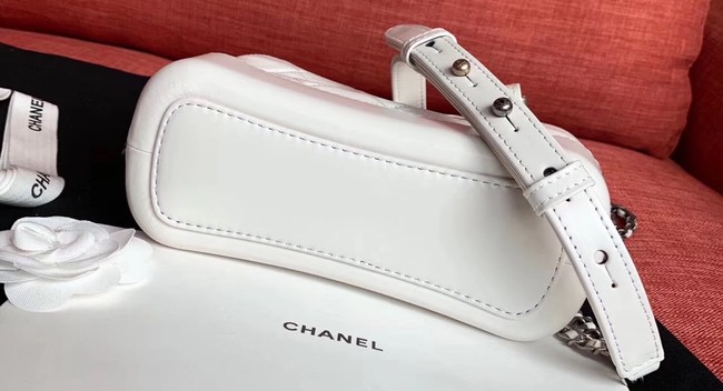 Chanel gabrielle small hobo bag A91810 white