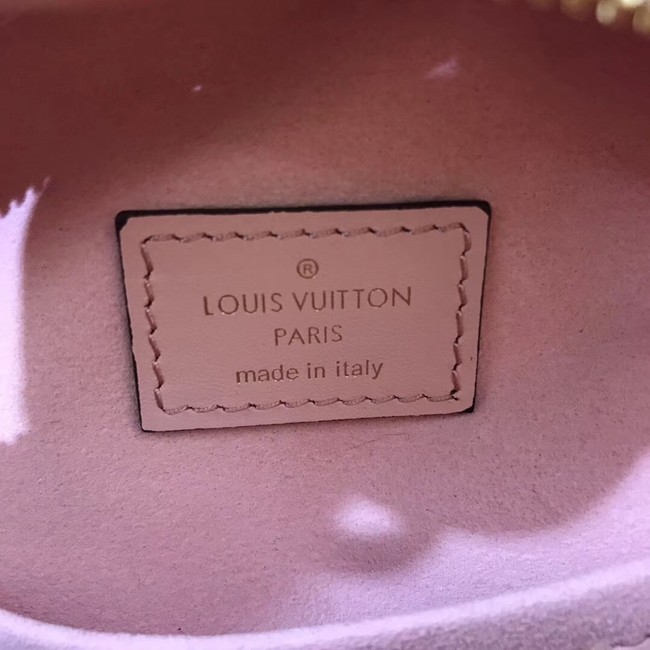 Louis vuitton original Monogam vernis BOITE CHAPEAU SOUPLE M53999 pink