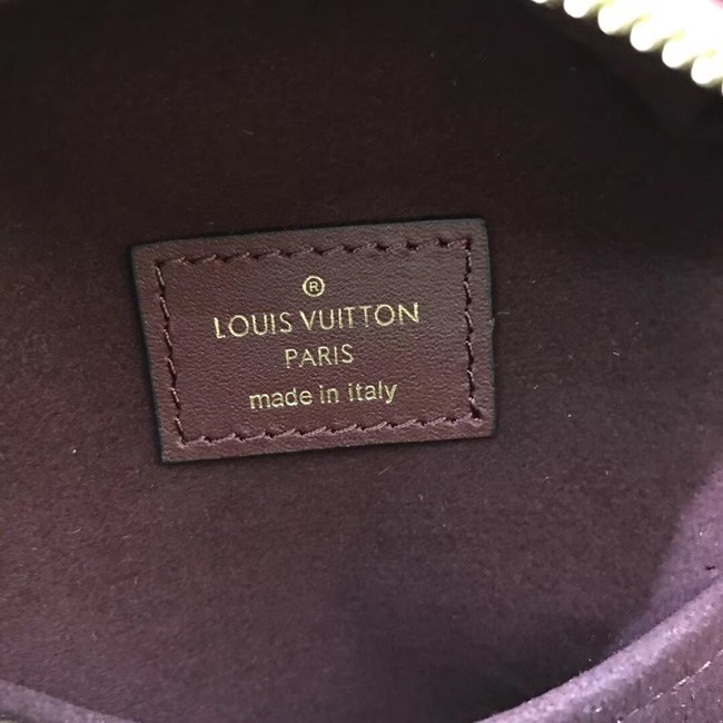 Louis vuitton original Monogam vernis BOITE CHAPEAU SOUPLE M53999 purplish