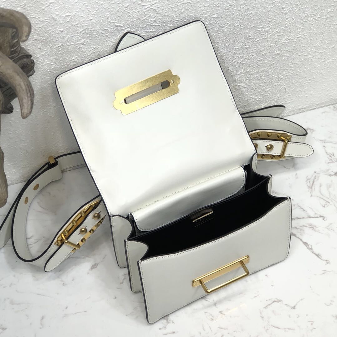 Prada Top Qualiyt Bag 1BA215 White