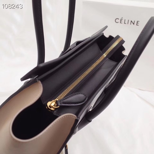 Celine Luggage Boston Tote Bags All Calfskin Leather C0189-2