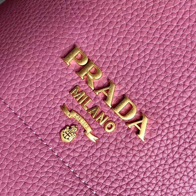 Prada Leather bucket bag 1BE018 rose