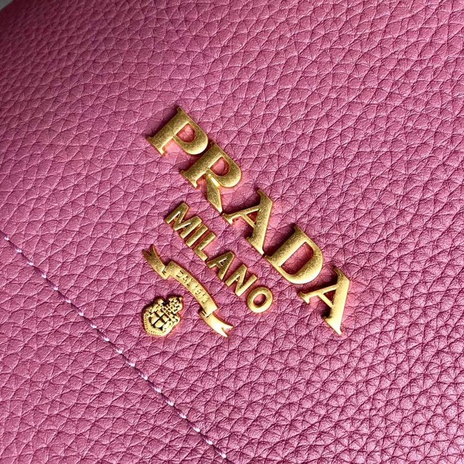 Prada Leather bucket bag 1BE018 rose