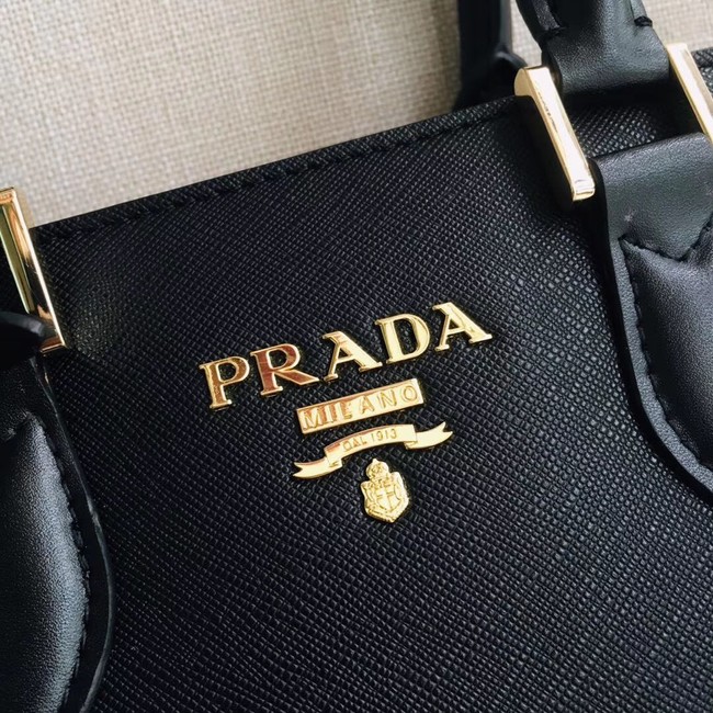Prada Saffiano original Leather Tote Bag 1BH113 black