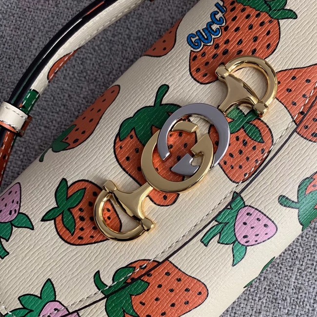 Gucci Zumi Strawberry print mini bag 564718