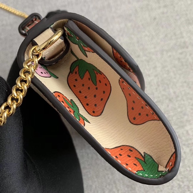 Gucci Zumi Strawberry print mini bag 564718