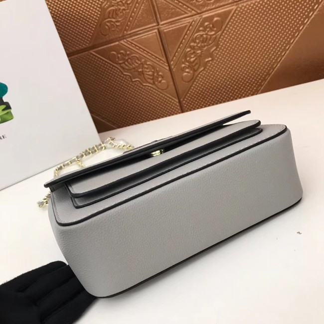 Prada Calf leather shoulder bag 3011 grey