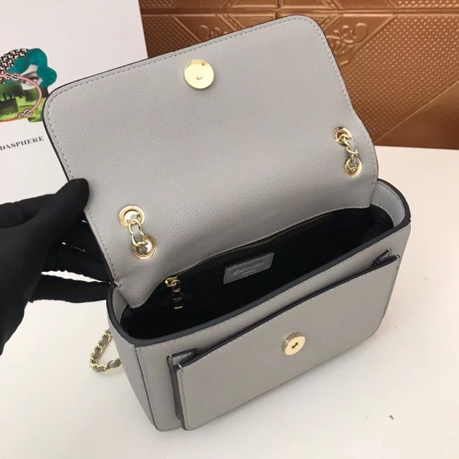 Prada Calf leather shoulder bag 3011 grey