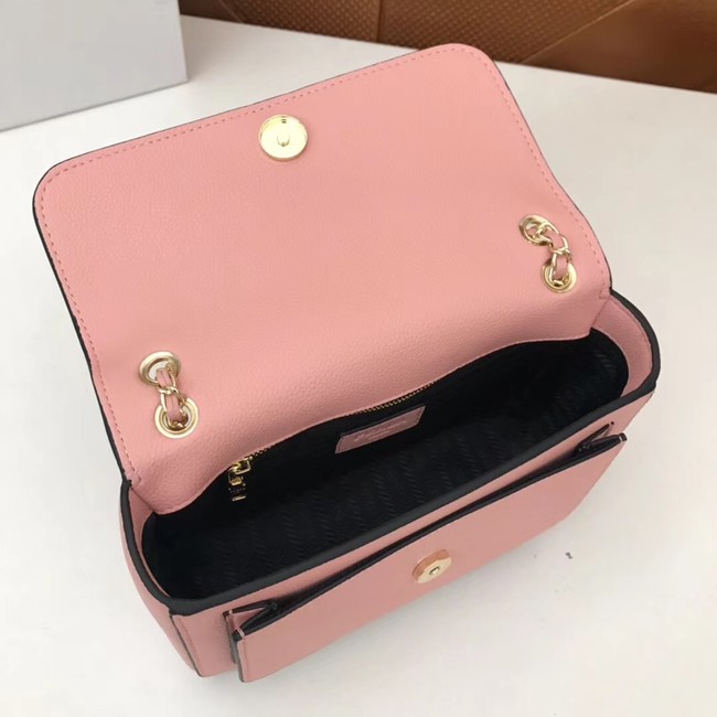 Prada Calf leather shoulder bag 3011 pink