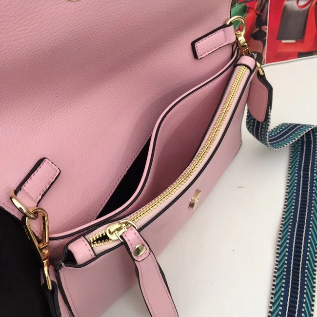 Prada Calf leather shoulder bag 66138 pink