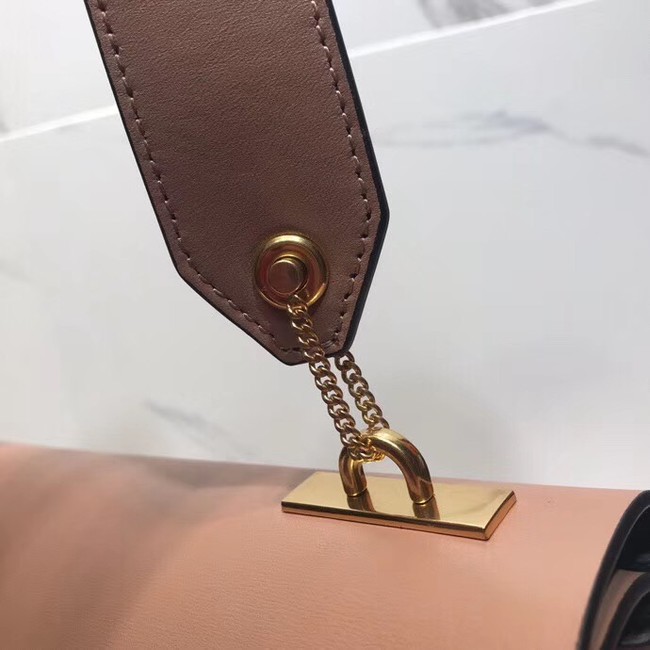 Valentino Garavani VRING Small leather shoulder bag 00843 apricot