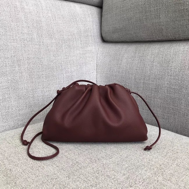 Bottega Veneta Sheepskin Handble Bag Shoulder Bag 1189 Crimson