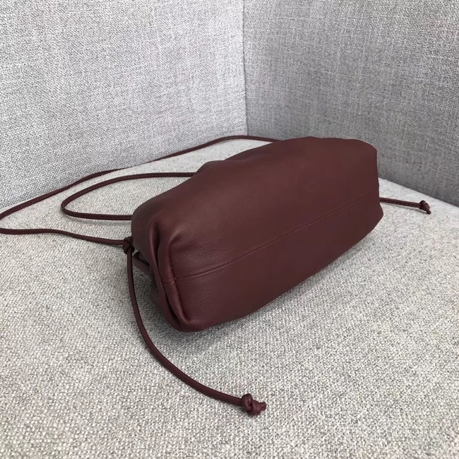 Bottega Veneta Sheepskin Handble Bag Shoulder Bag 1189 Crimson