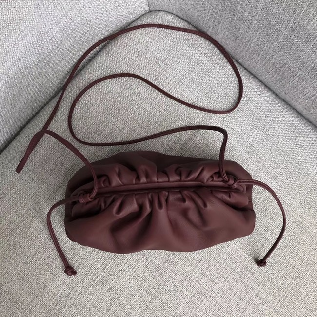 Bottega Veneta Sheepskin Handble Bag Shoulder Bag 1189 Crimson