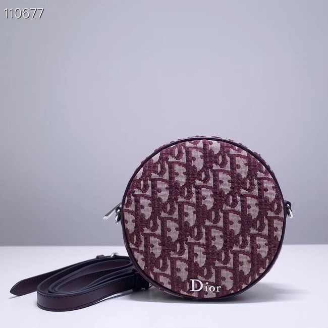 Dior CANVAS Shoulder Bag 83164 purplish