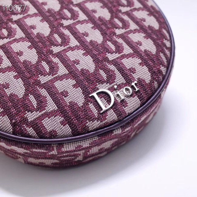 Dior CANVAS Shoulder Bag 83164 purplish