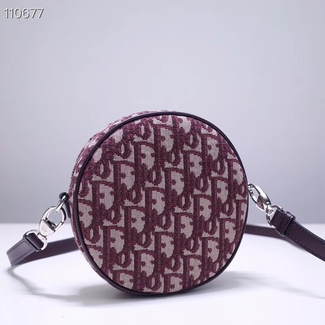 Dior CANVAS Shoulder Bag 83164 purplish