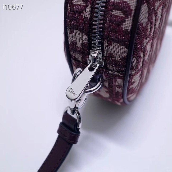 Dior CANVAS Shoulder Bag 83164 purplish