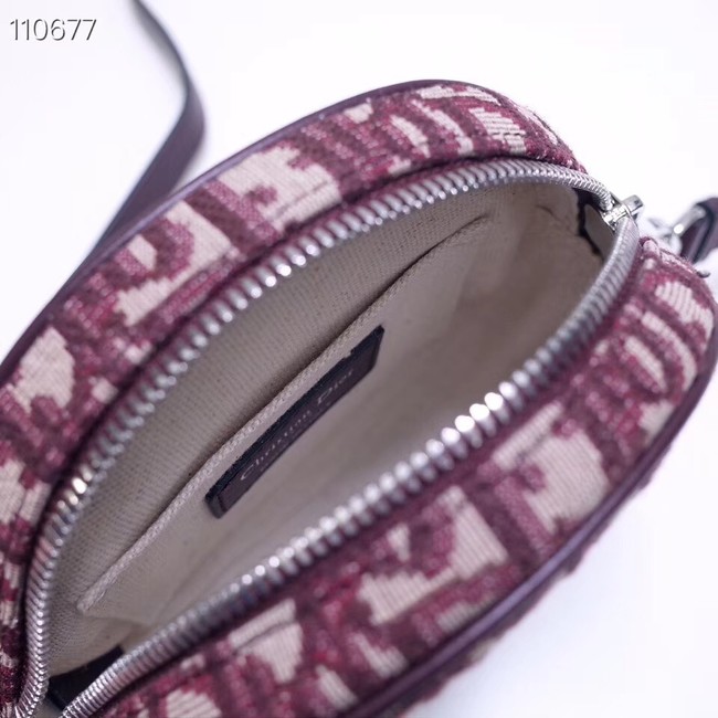 Dior CANVAS Shoulder Bag 83164 purplish