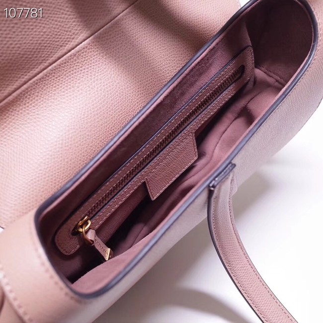 Dior SADDLE-TAS VAN KALFSLEER M0446C light pink