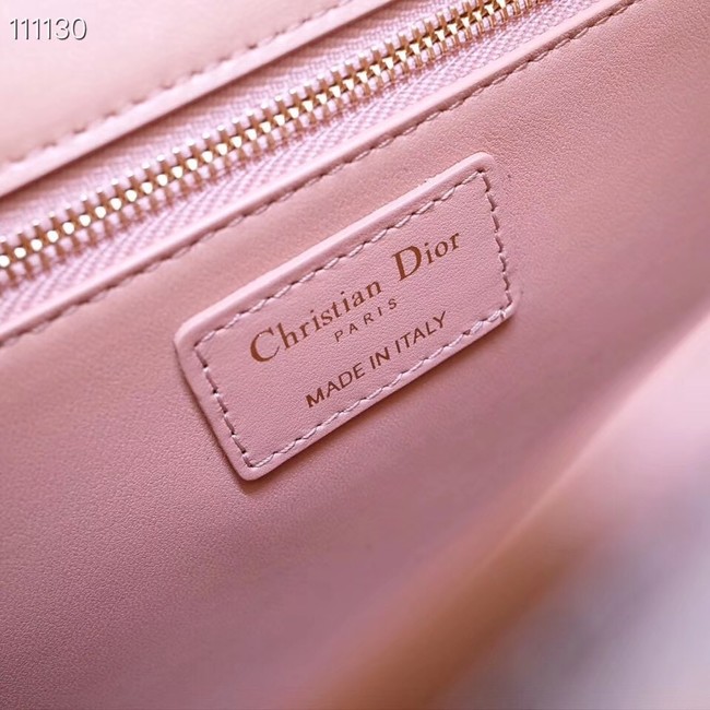 Dior 30 MONTAIGNE CALFSKIN BAG M9203 smooth pale pink