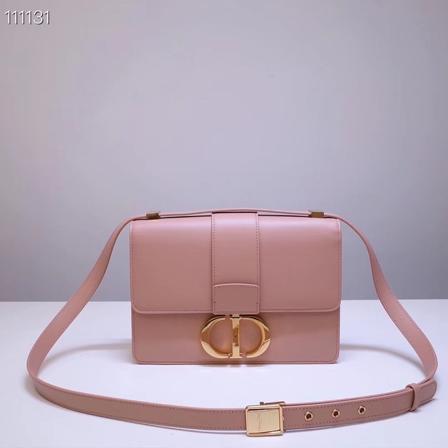 Dior 30 MONTAIGNE CALFSKIN BAG M9203 smooth pale pink