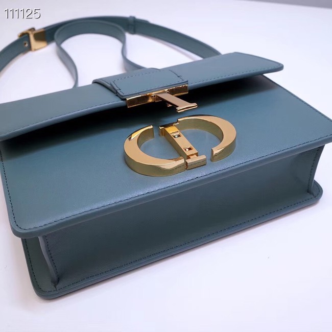 Dior 30 MONTAIGNE CALFSKIN BAG M9203 storm blue