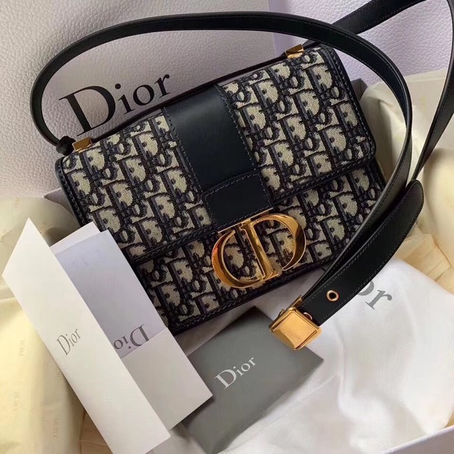 Dior 30 MONTAIGNE DIOR OBLIQUE BAG M9203 blue