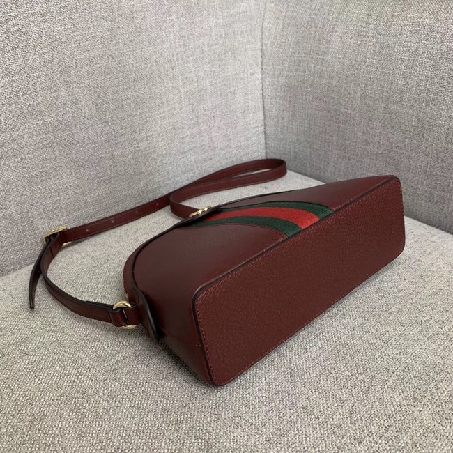 Gucci Ophidia Small Shoulder Bag 499621 Burgundy