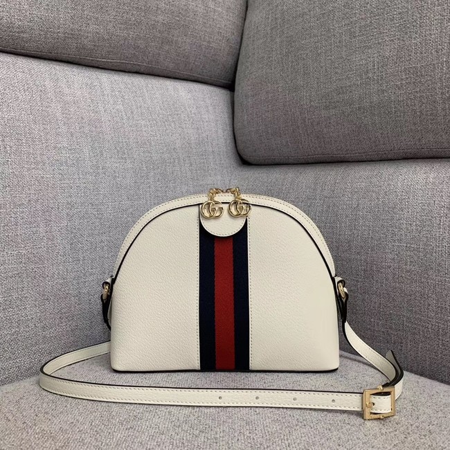 Gucci Ophidia Small Shoulder Bag 499621 white