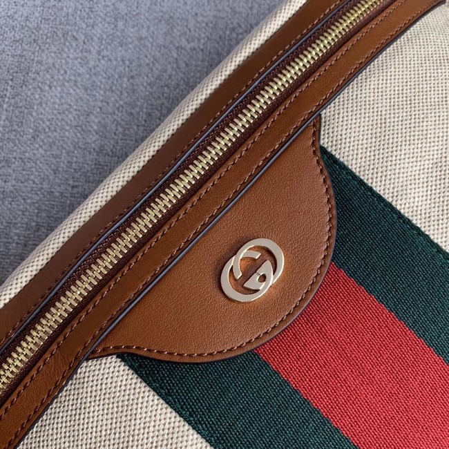 Gucci Vintage canvas belt bag 575082 Beige