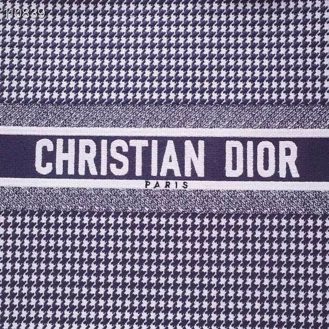 DIOR BOOK TOTE BAG IN EMBROIDERED CANVAS M1286ZJOD