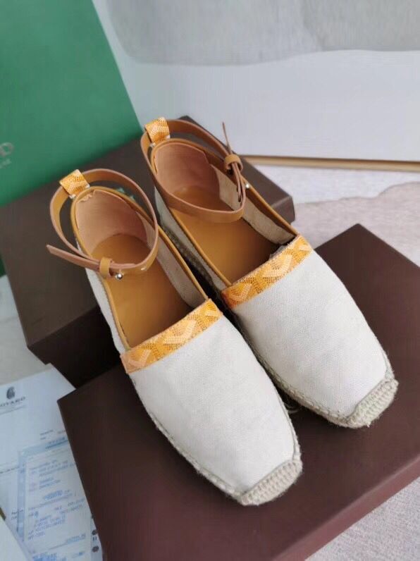 Goyard Shoes G23098 Yellow