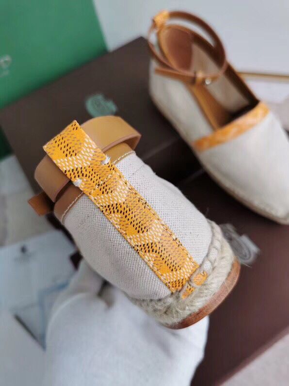 Goyard Shoes G23098 Yellow