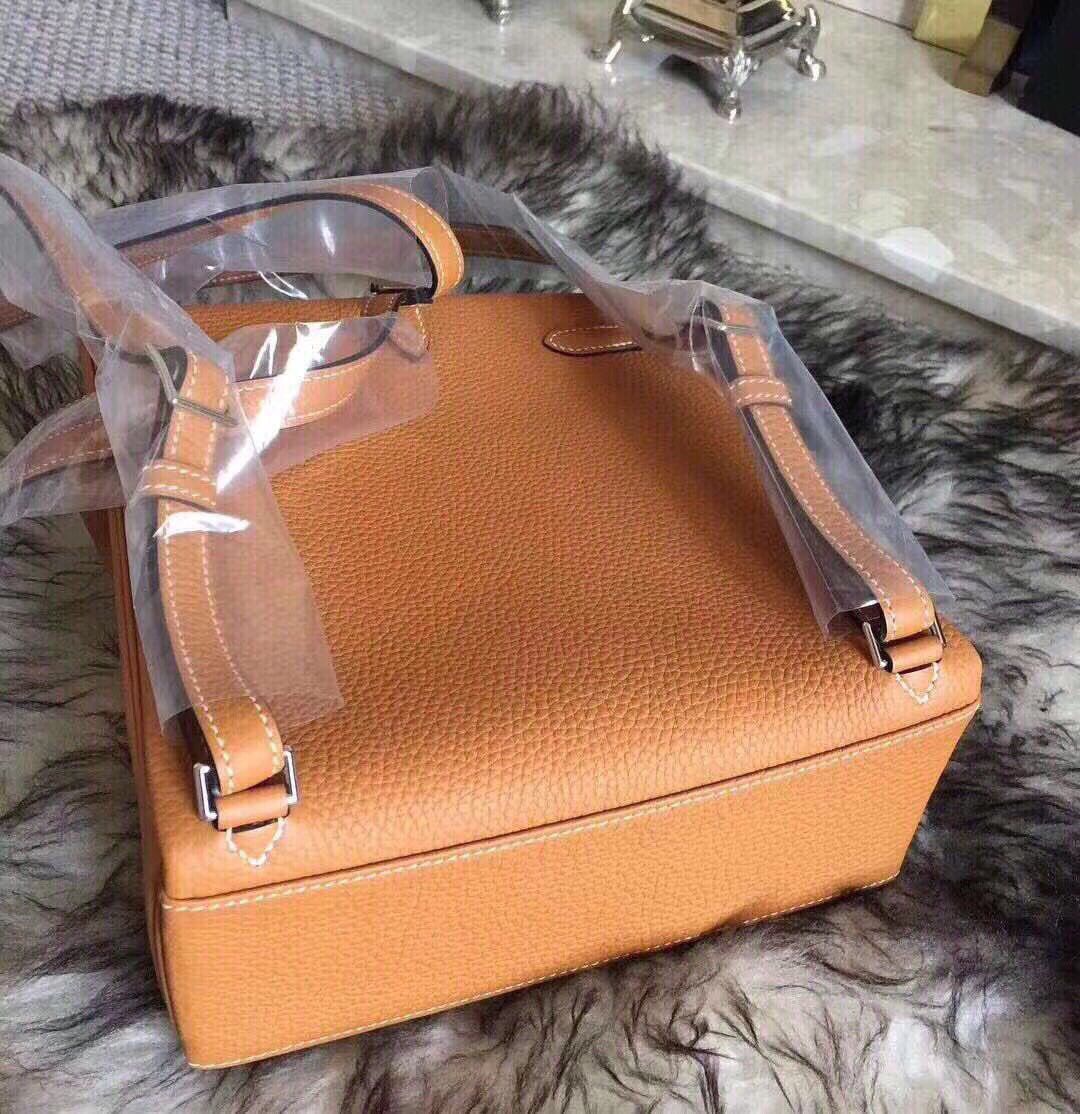 Hermes Kelly Ado Backpack H2398 Orange