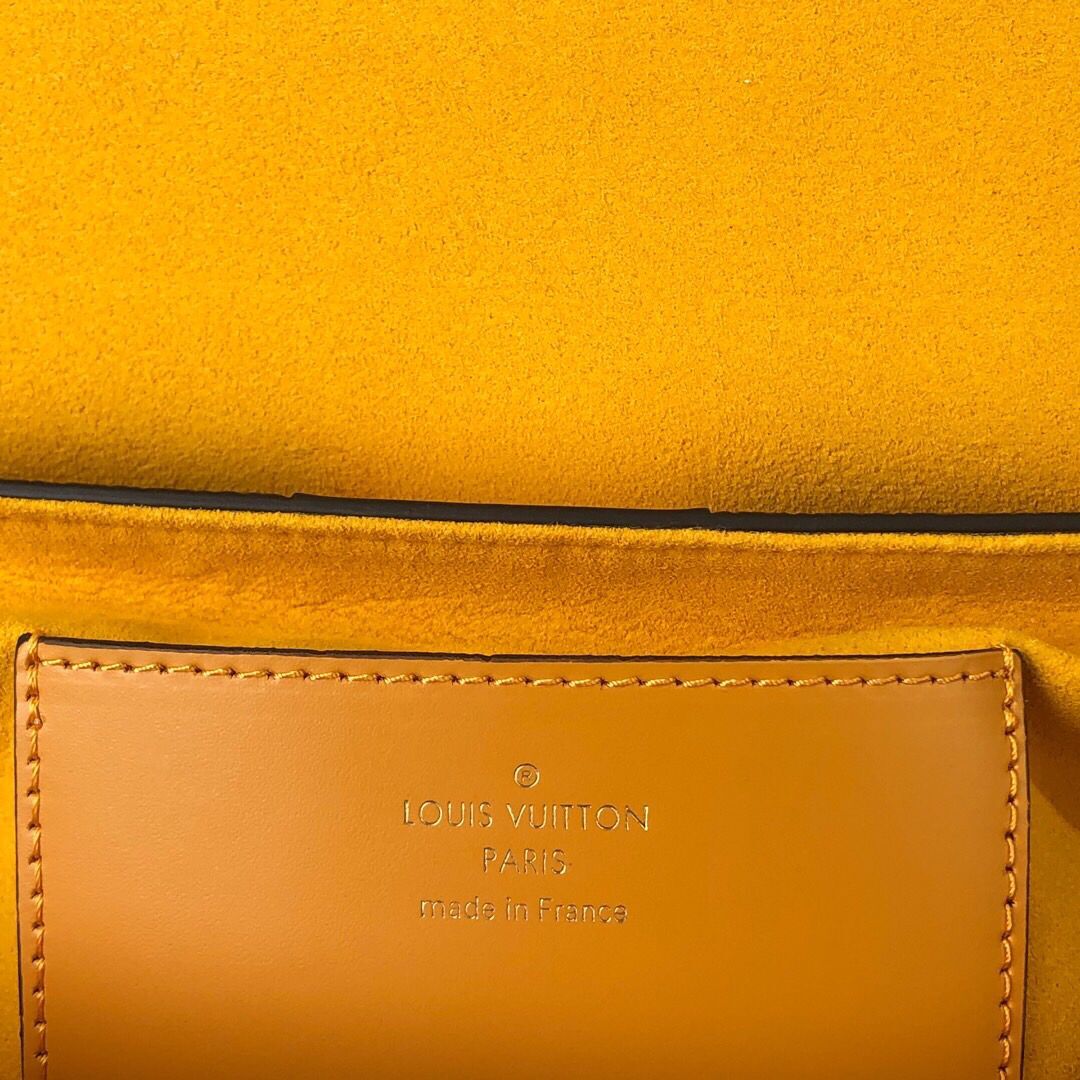 Louis Vuitton Original TWIST MM M50280 Orange&Brown