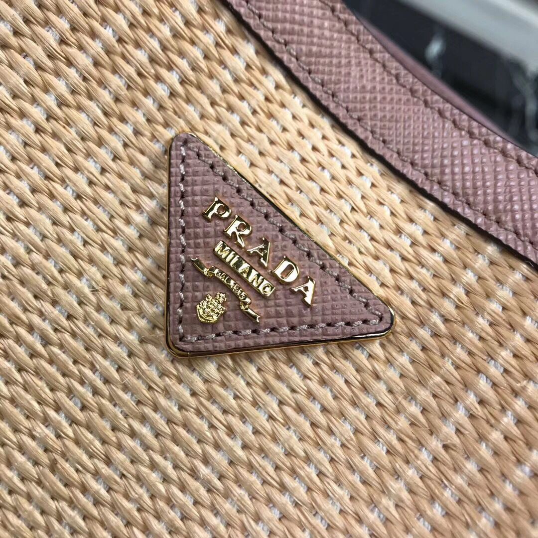 Prada Double Medium bag 1BA210 Pink