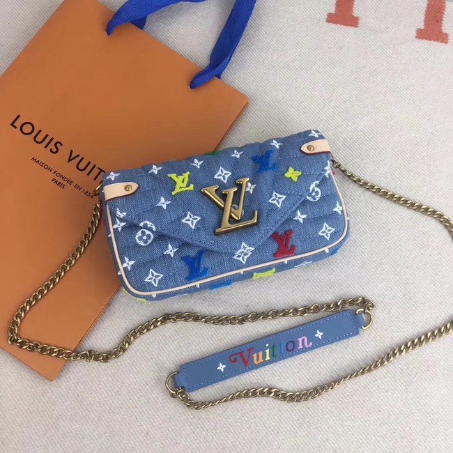 Louis vuitton NEW WAVE Medium M53692 blue