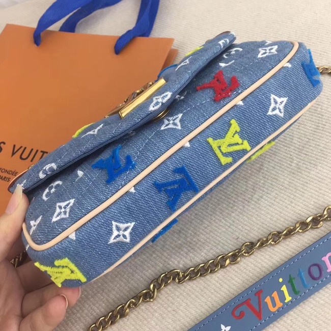 Louis vuitton NEW WAVE Medium M53692 blue