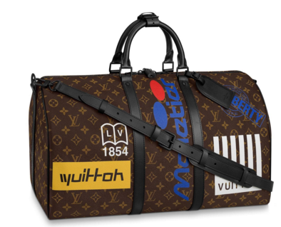 Louis vuitton original KEEPALL BANDOULIERE 50 M44643 M44642 Chestnut