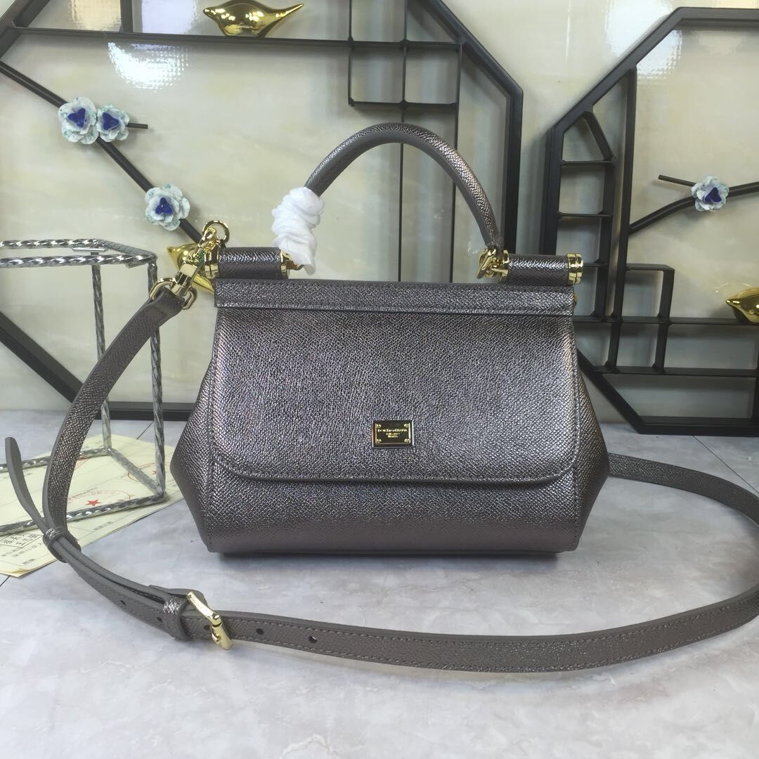 Dolce & Gabbana SICILY Bag Calfskin Leather 4135-2