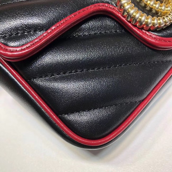 Gucci GG Marmont super mini bag 574969 Black