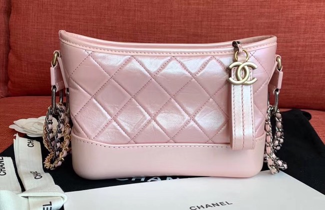 Chanel gabrielle small hobo bag A91810 pink