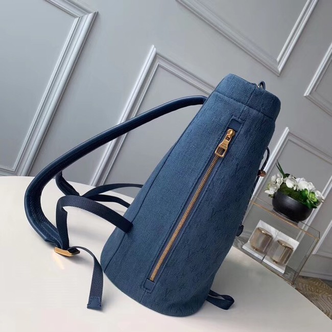 Louis vuitton original Monogram Denim CHALK M44617 blue